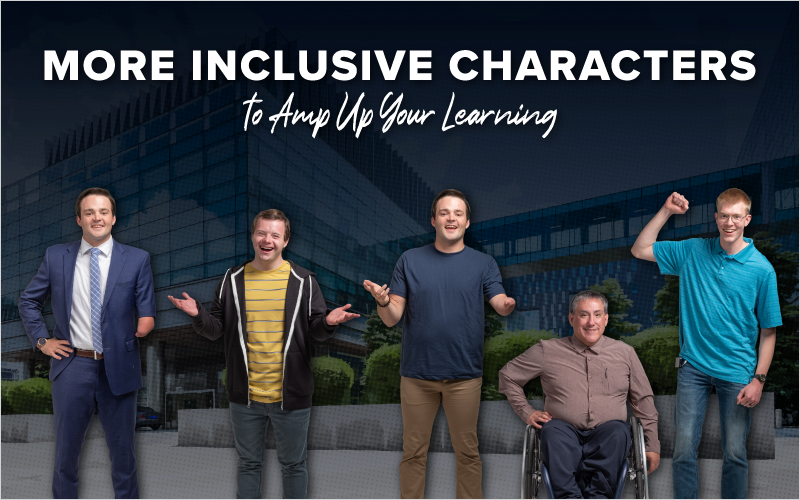 More Inclusive Characters to Amp Up Your Learning